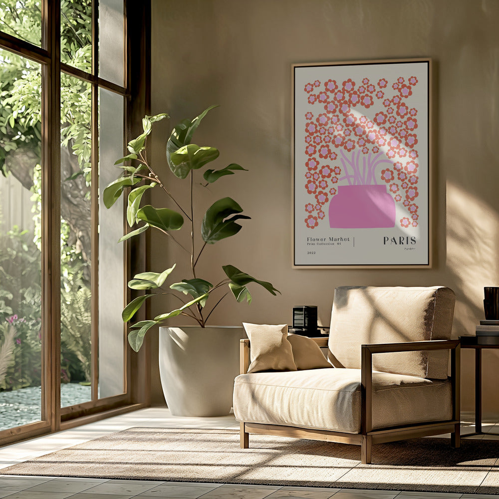 Flower Market. Paris | Poster