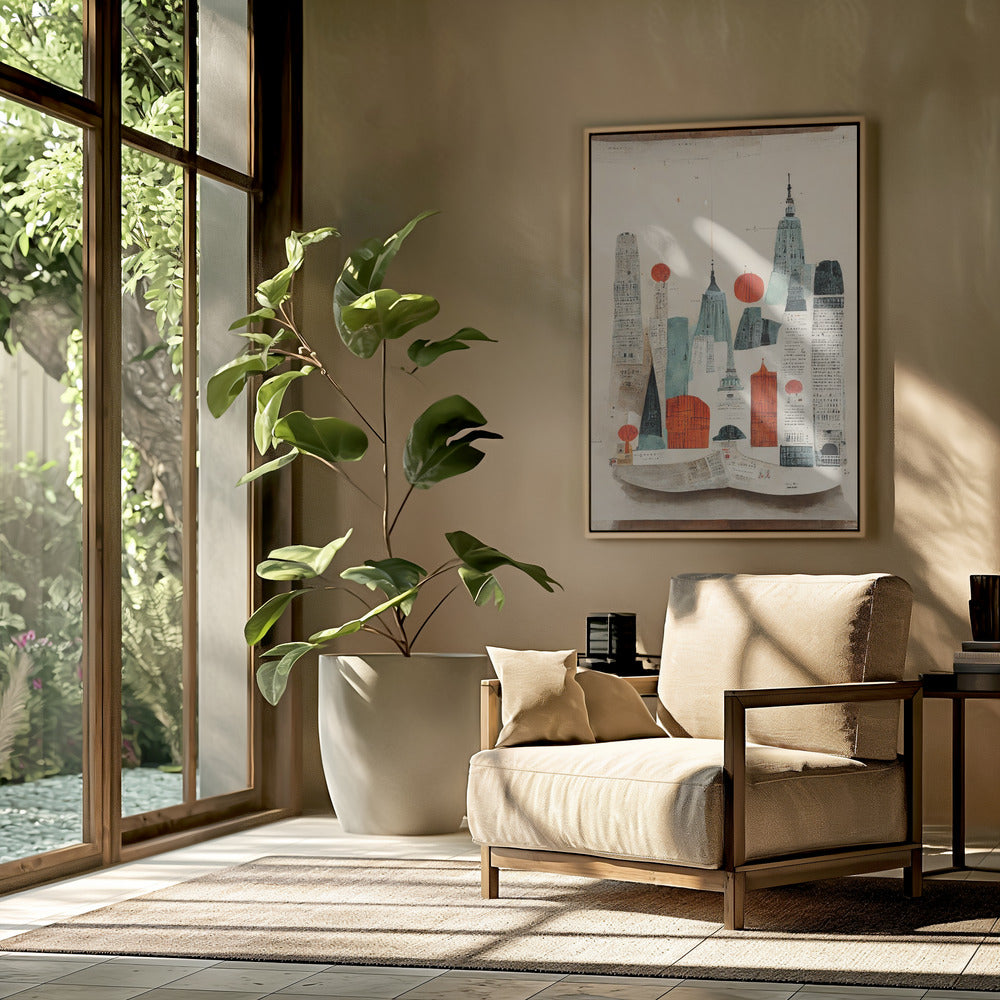 Cityscape Collage | Poster