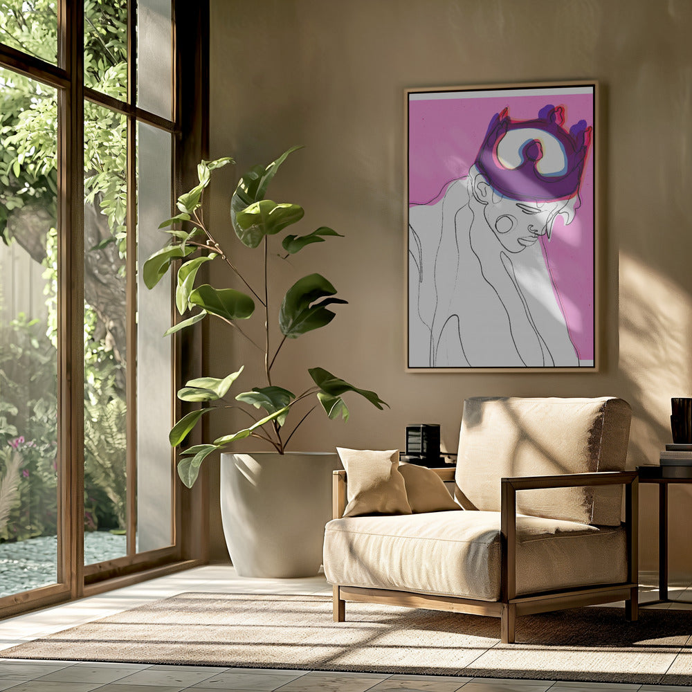 Crowned Reflection | Poster