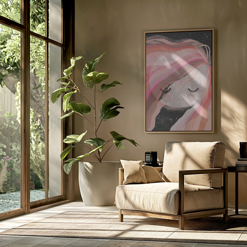 Dreamy Moon Whispers | Poster