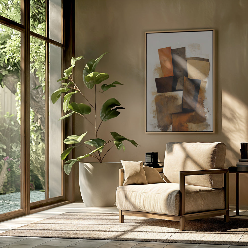 Earthy Layers | Poster