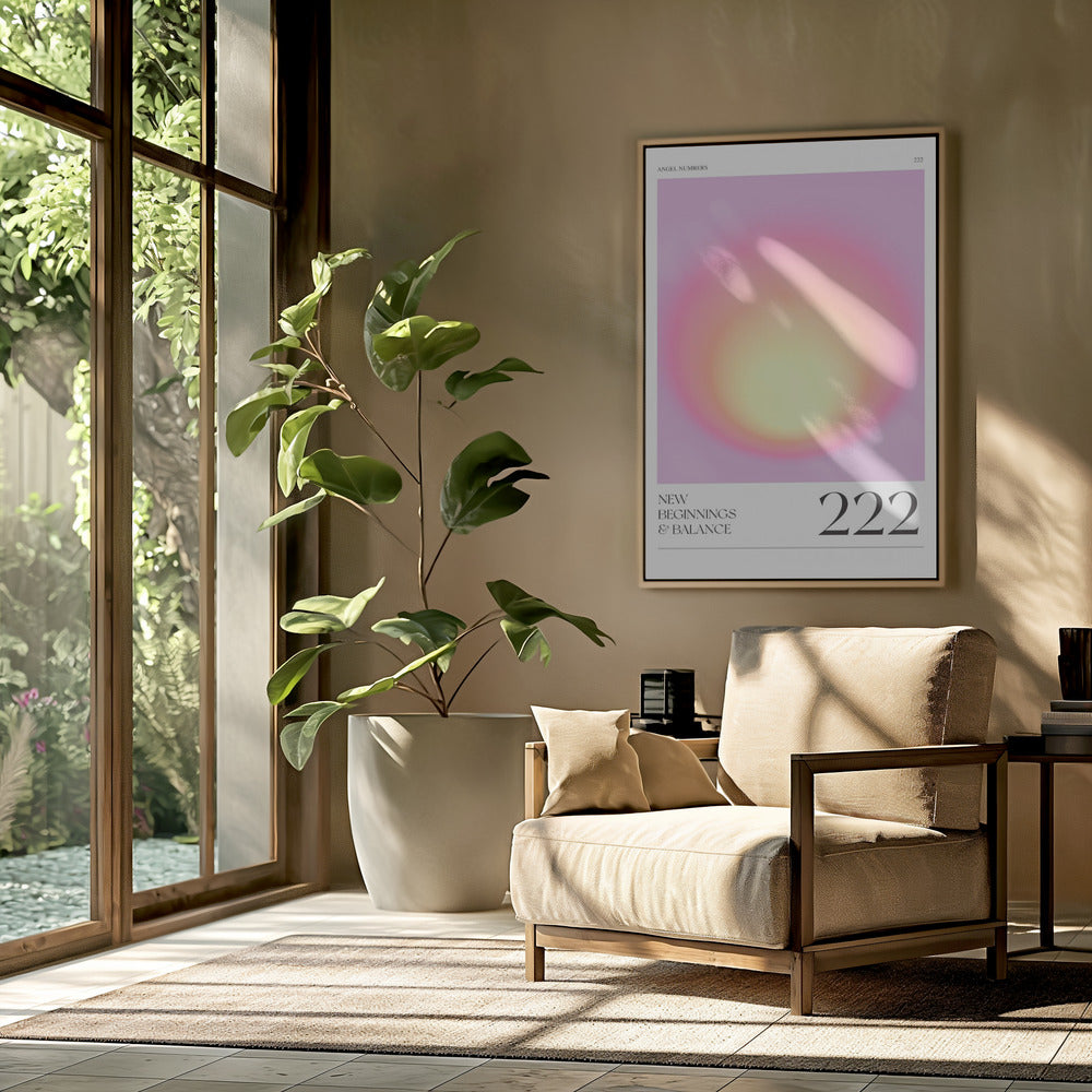 Gradient with Soft Pink and Yellow Hues | Poster