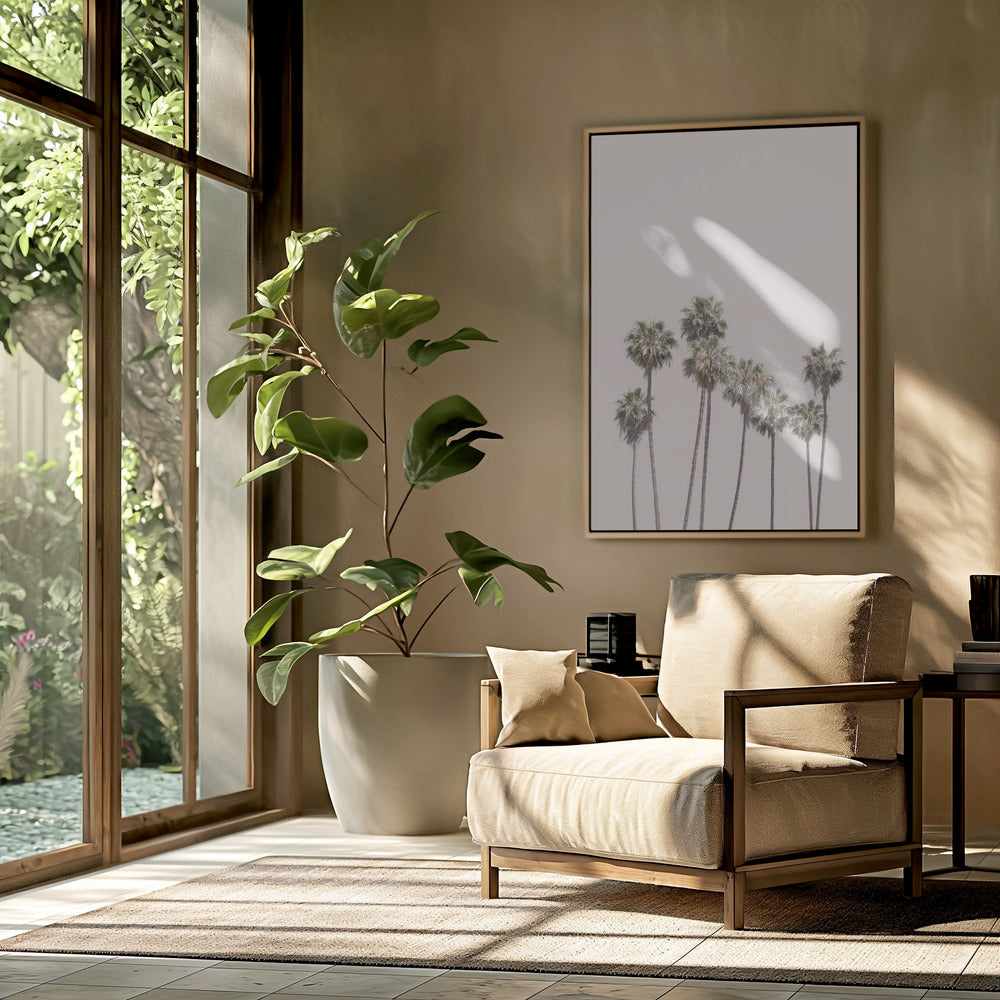 Blush Palms | Poster