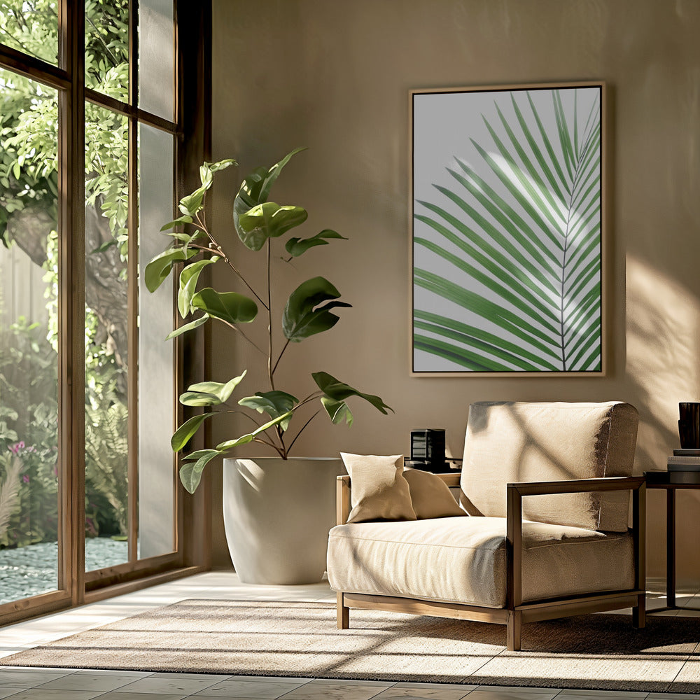 Green Palm Leaf | Poster