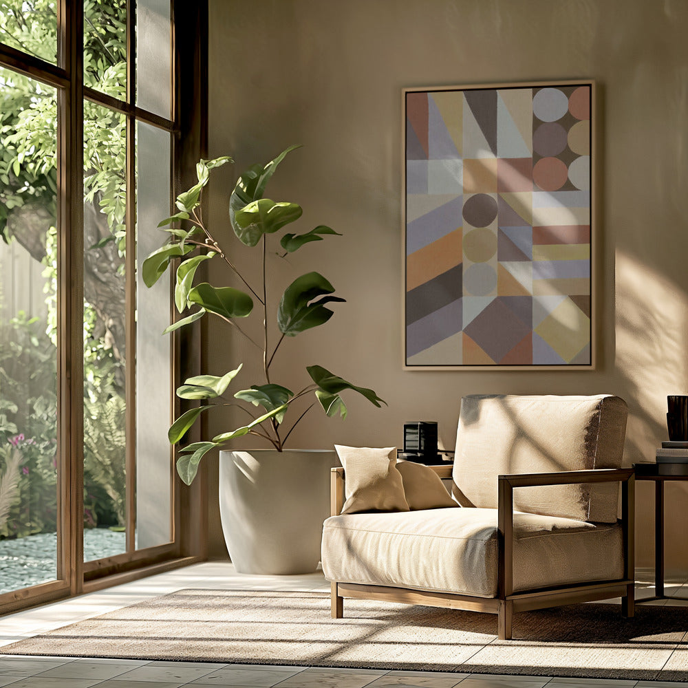 Geometric Shapes &amp; Colors #1 | Poster