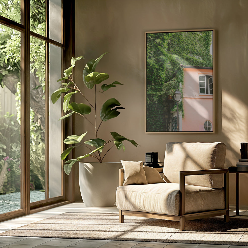 Green and Pink || Montmartre Paris | Poster