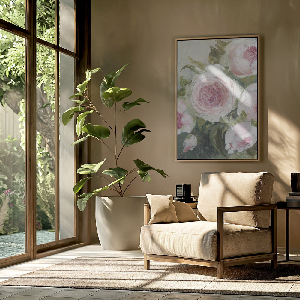 Freyia painterly florals | Poster