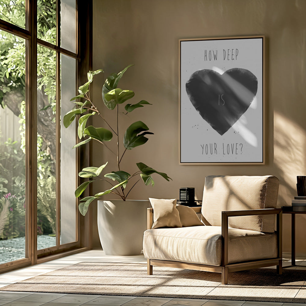 How deep is your love | Poster