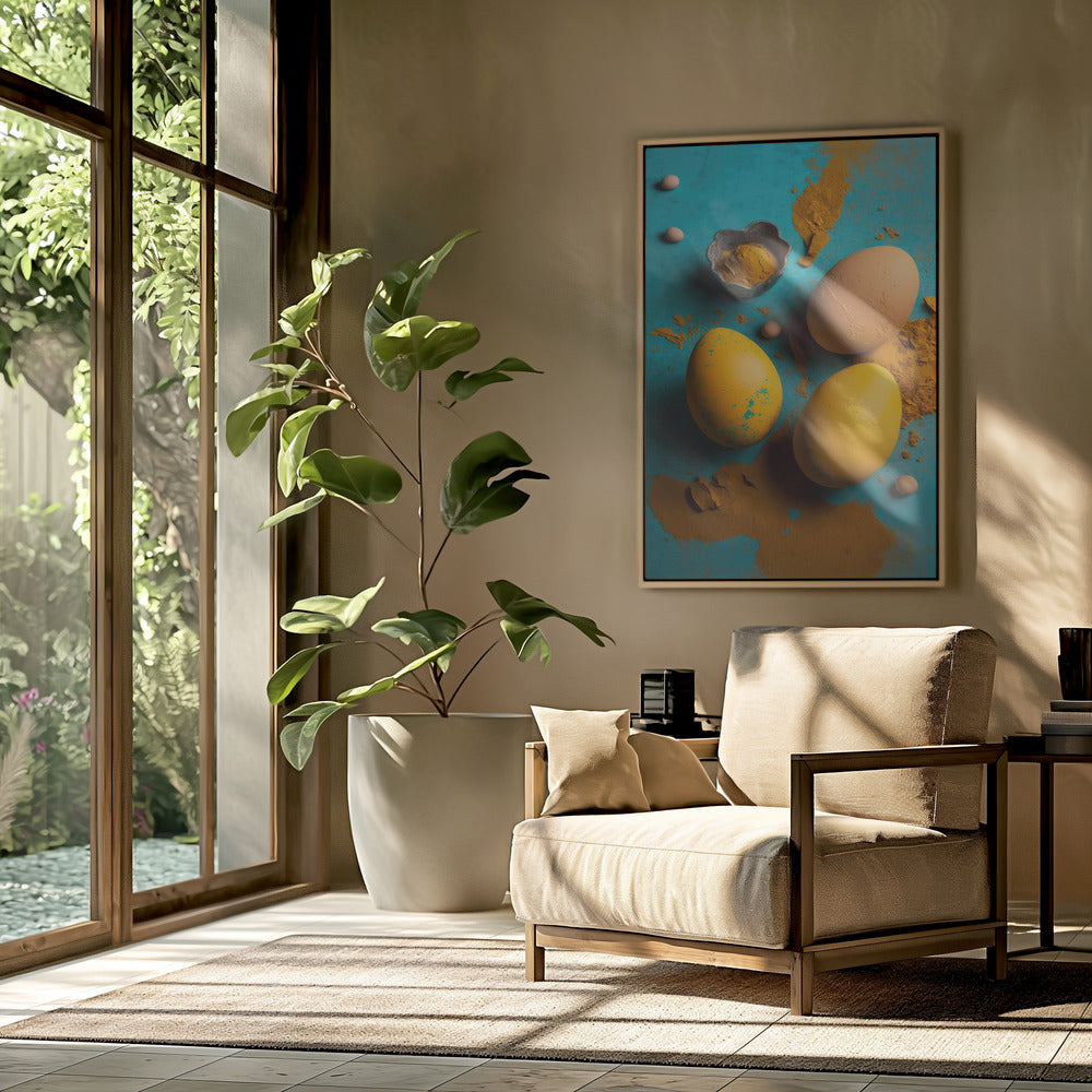 Golden Hue Mirage | Poster