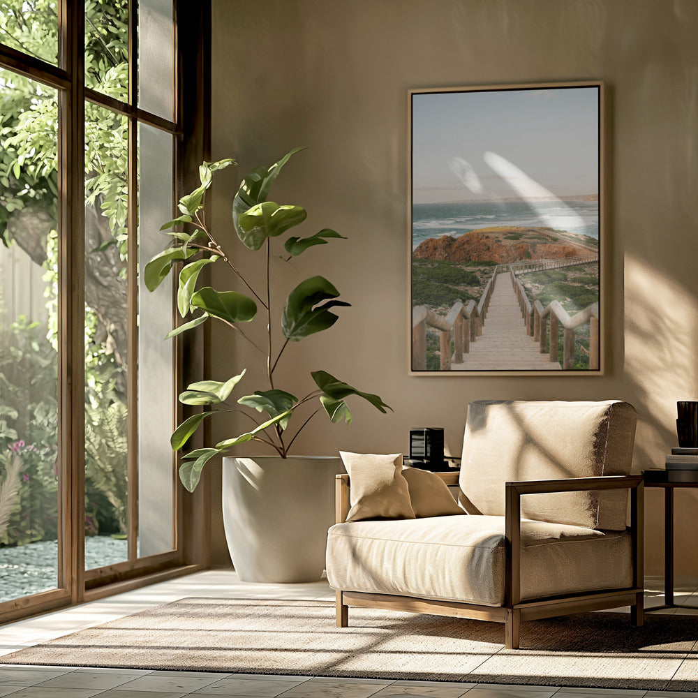 Walkway into the Algarve | Poster