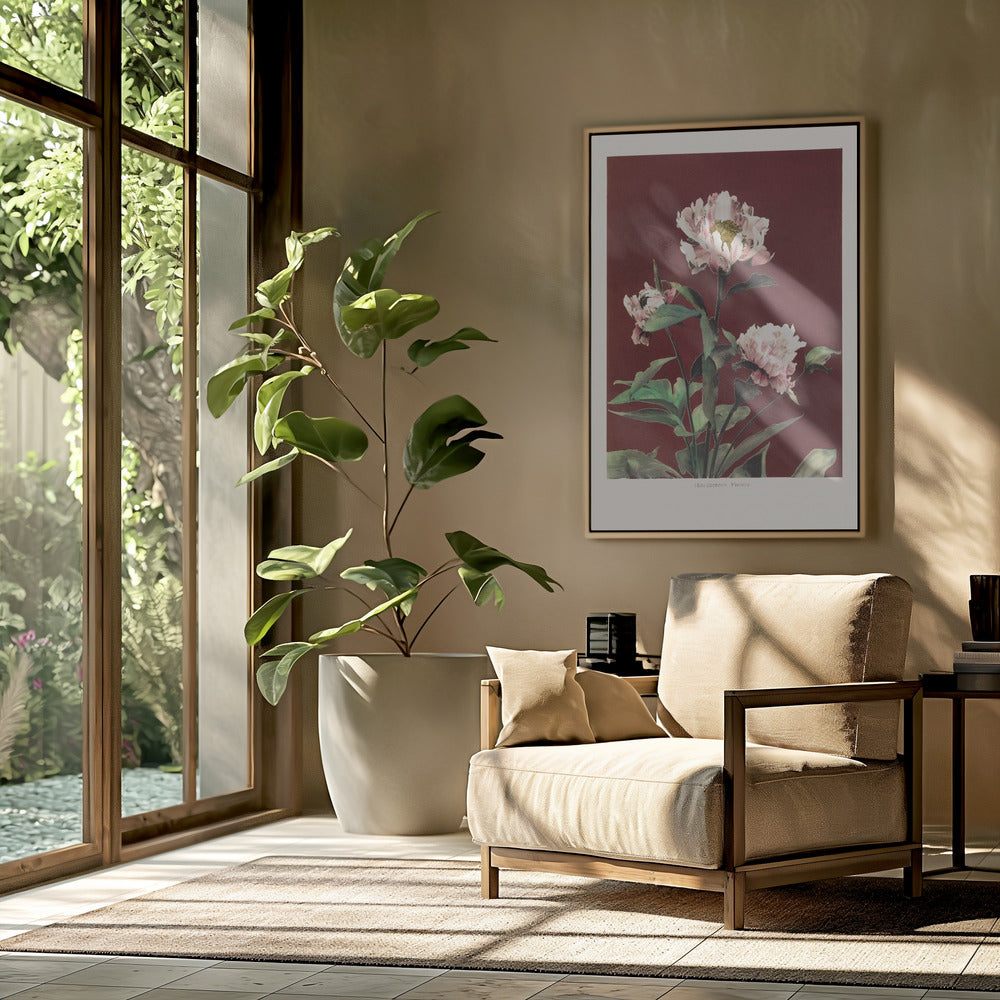 Hærdaceous Peony no2 | Poster