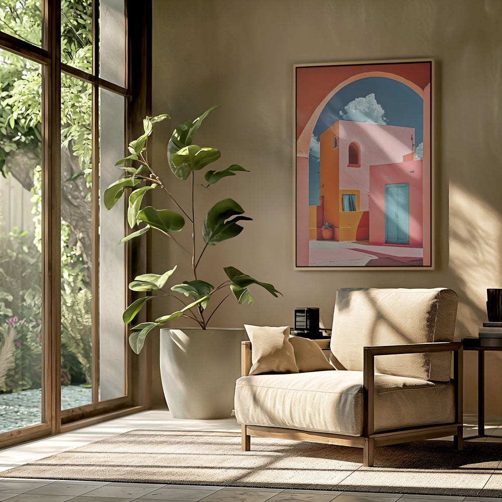 Vibrant Archway Scene | Poster