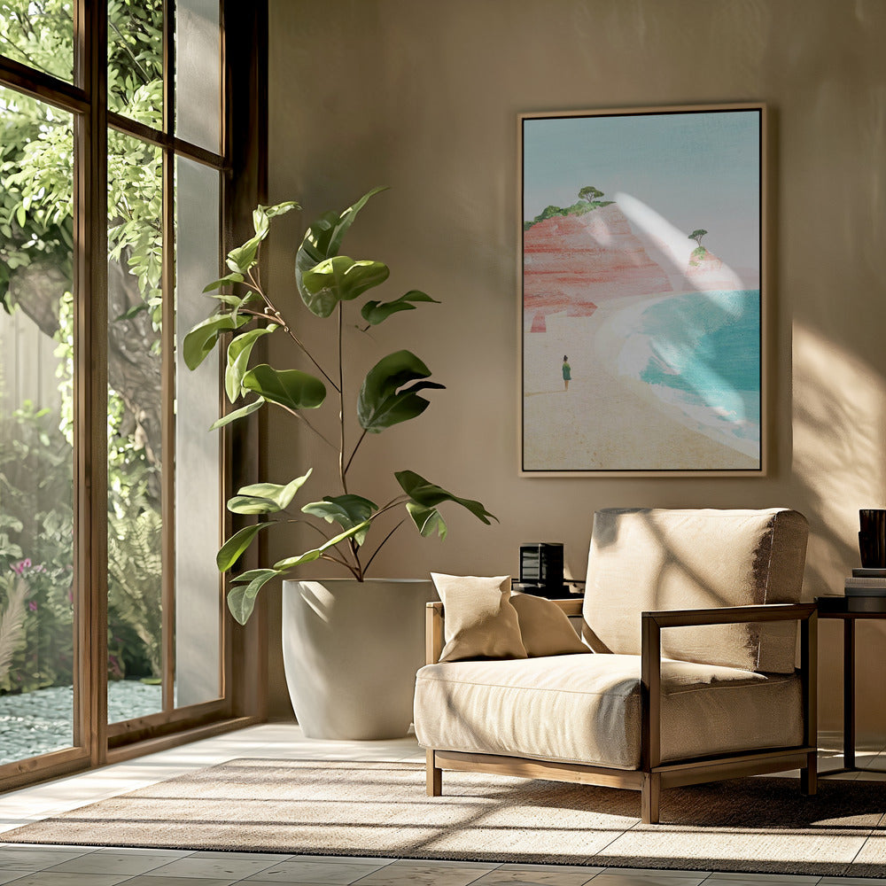 Beach Girl iv | Poster