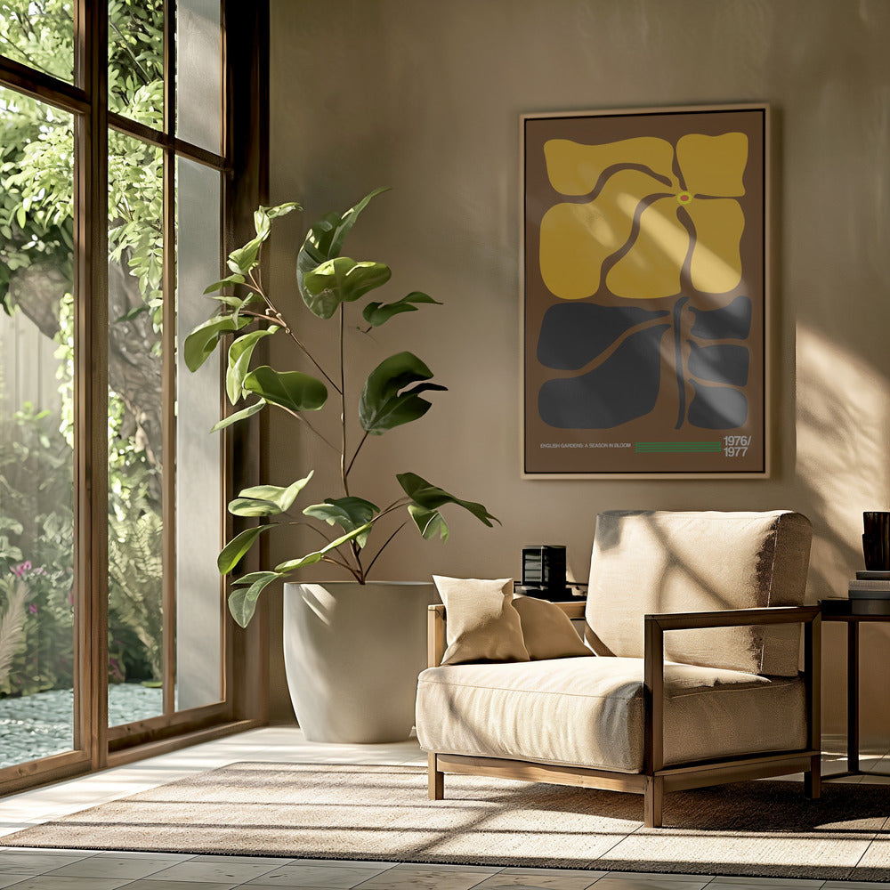 English Gardens Brown | Poster