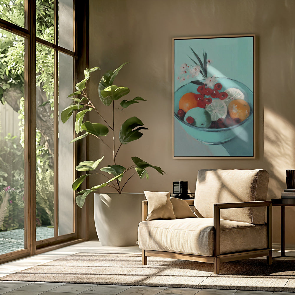 Vibrant Fruit Bowl | Poster