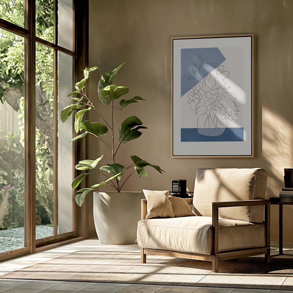 Tres Chic Bleu | Poster