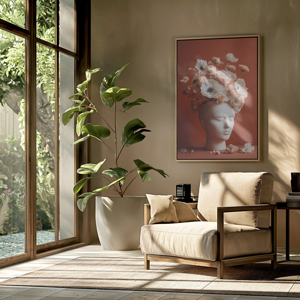 Floral Contemplation | Poster