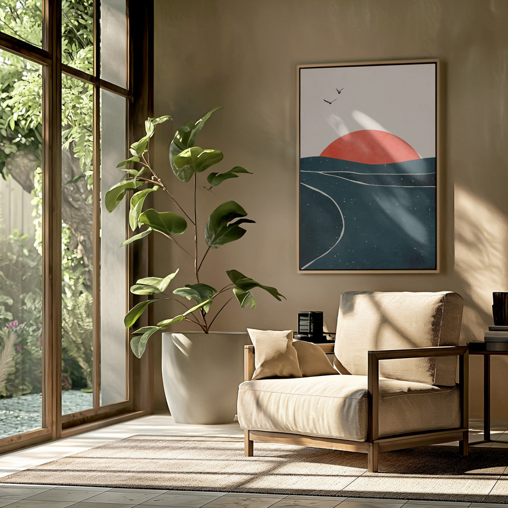 Dancing Seagulls | Poster