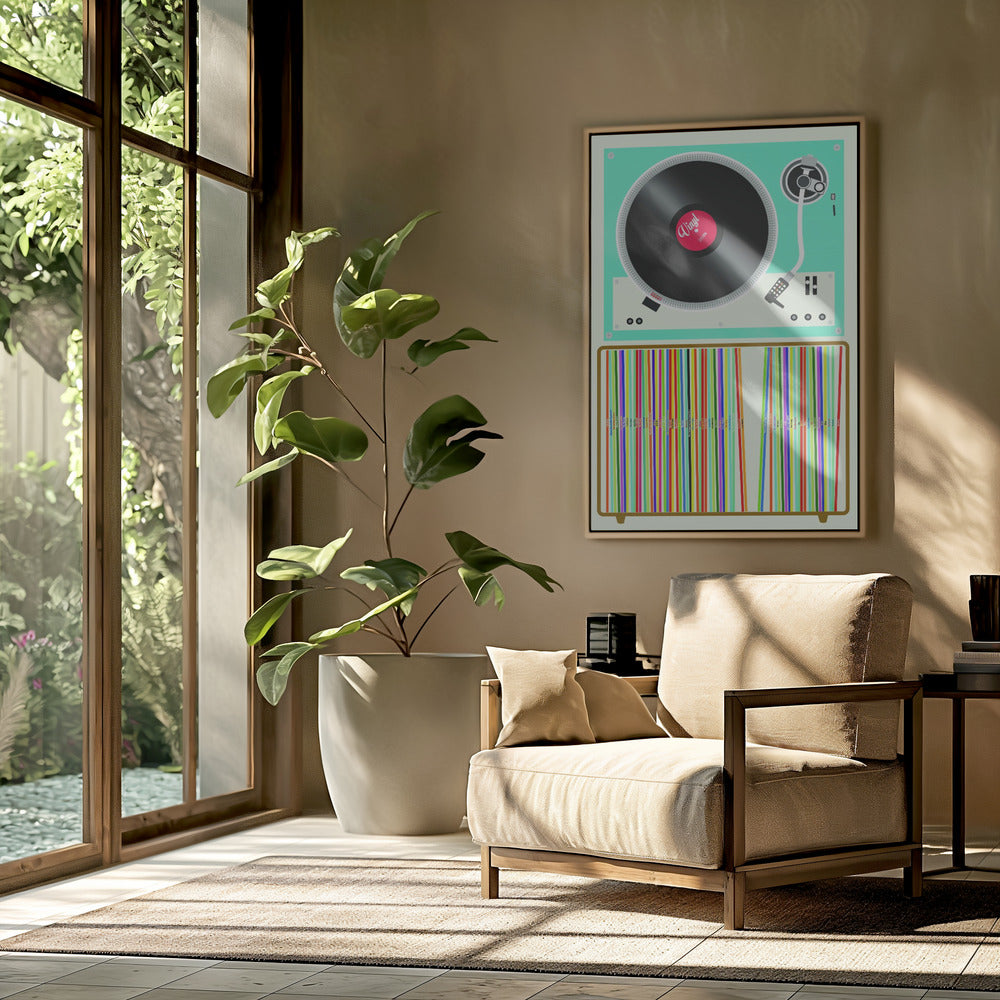 Vinyl Stack | Poster