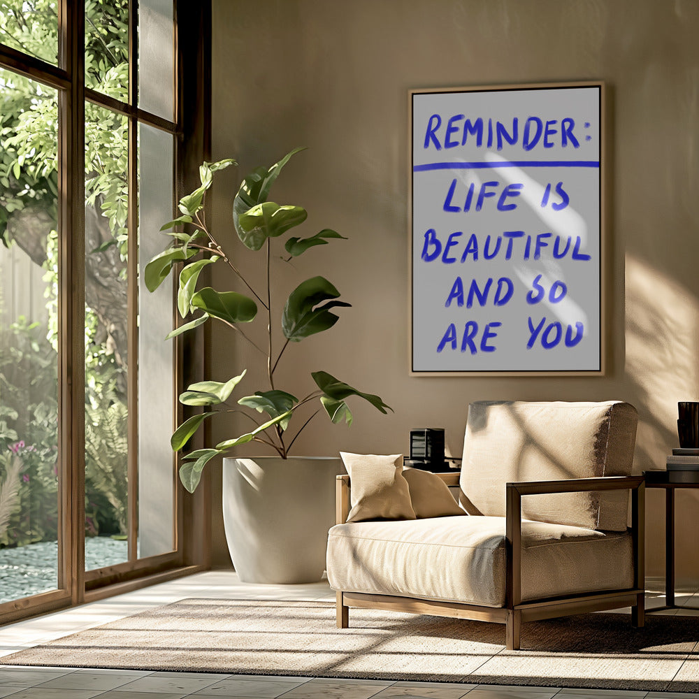 Beautiful Reminder | Poster