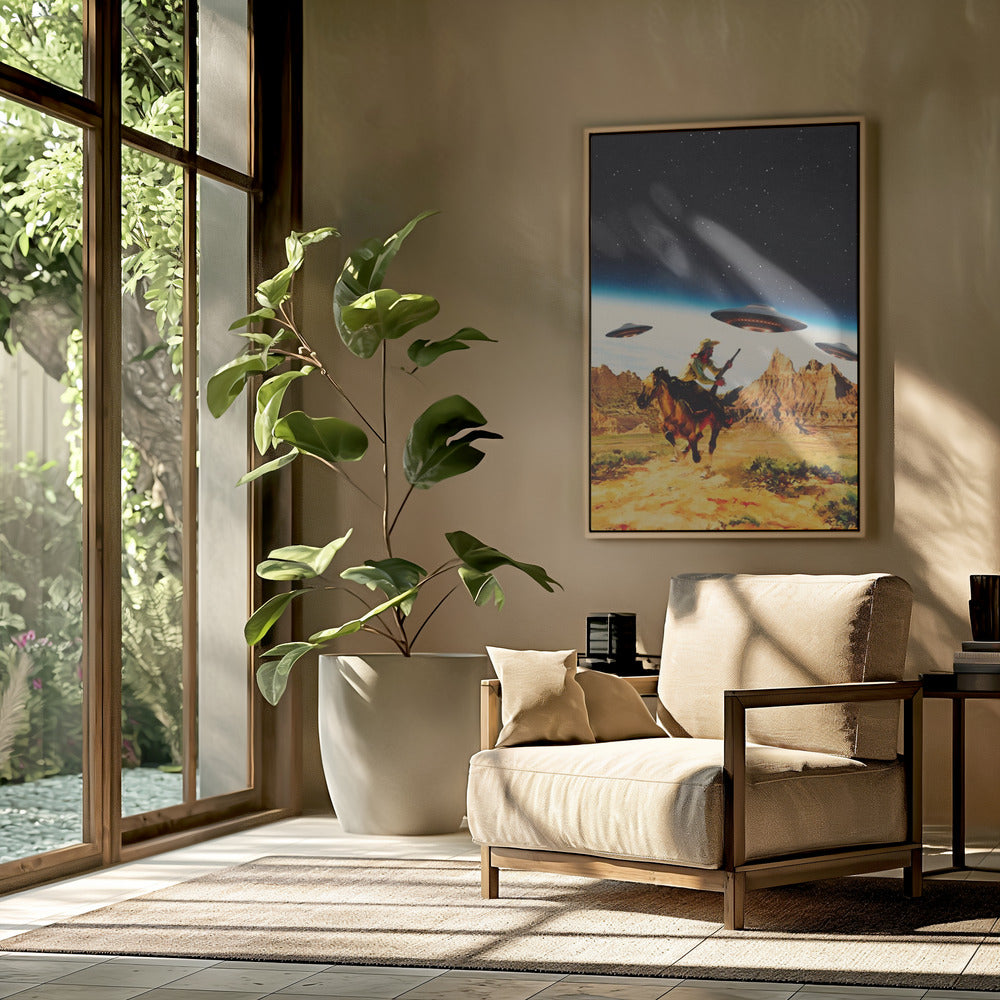 UFO Space Chase | Poster