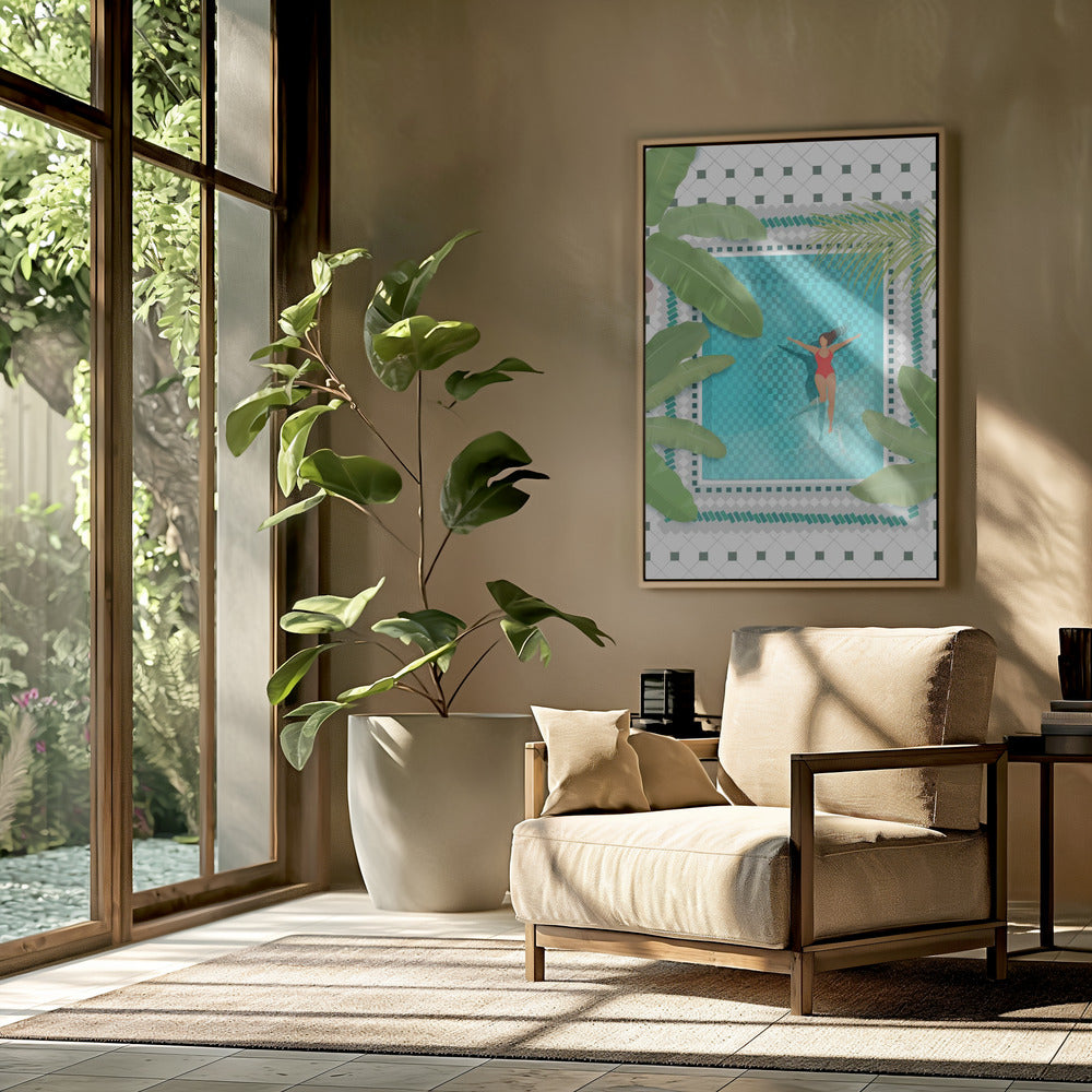 Riad Pool | Poster