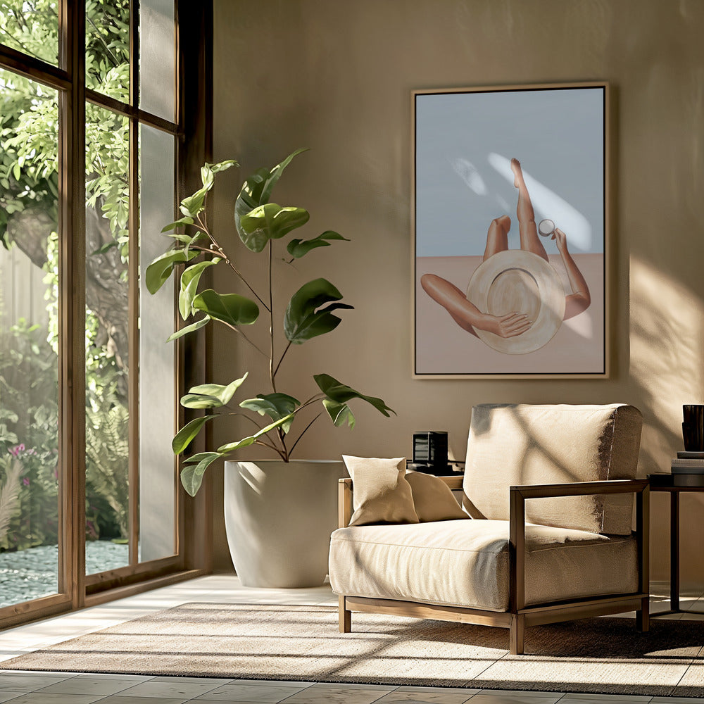 Poolside Girl | Poster