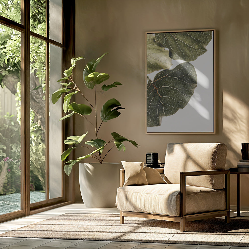 Leaf Veins Symphony | Poster