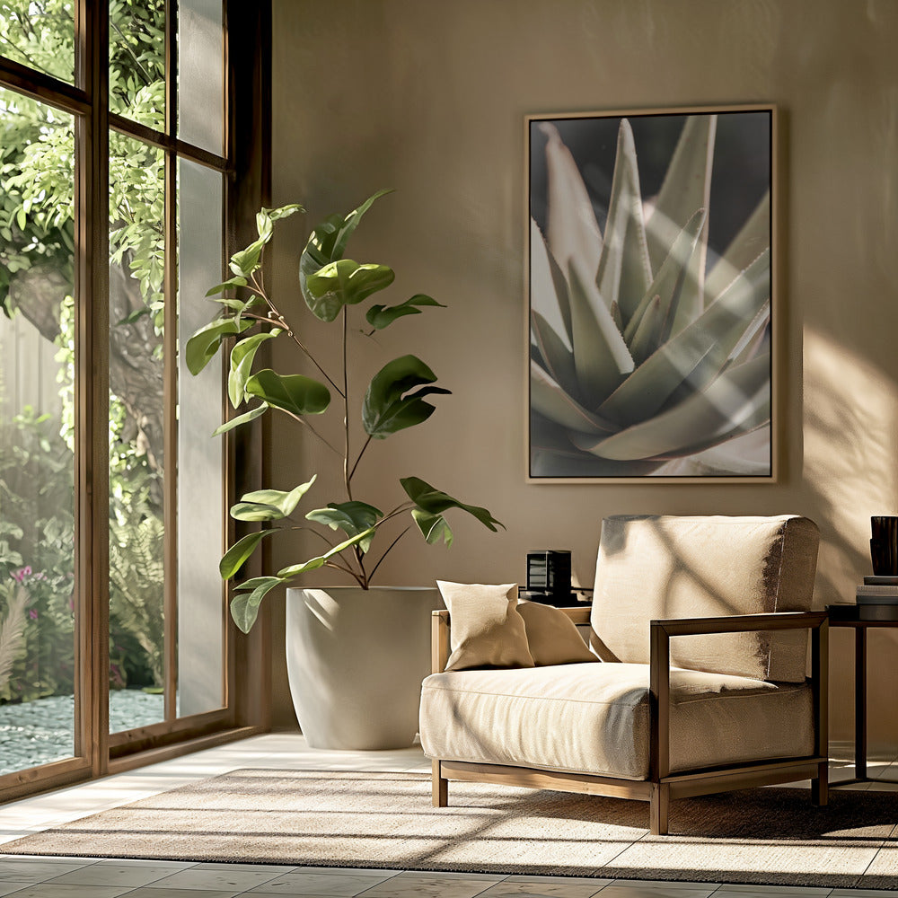 Sunlit Succulent | Poster