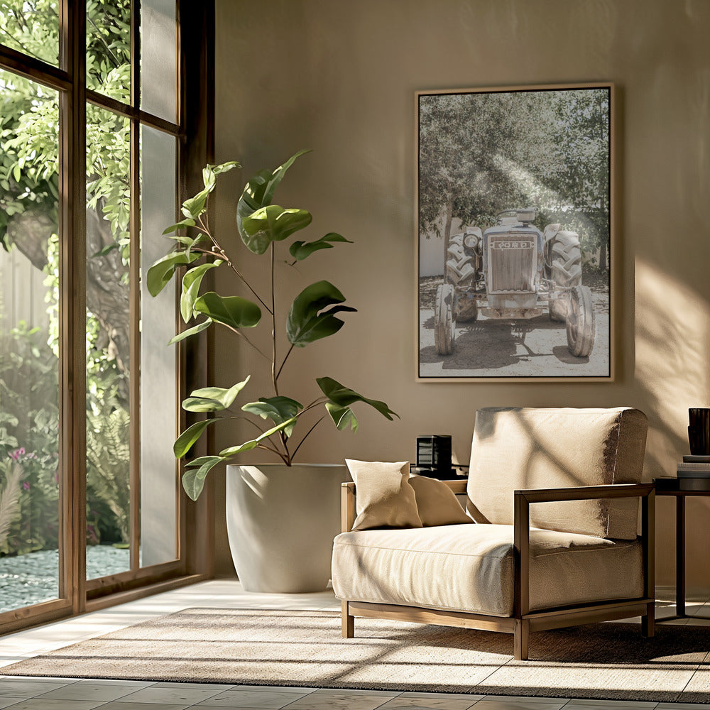 Rugged Tractor Scene | Poster