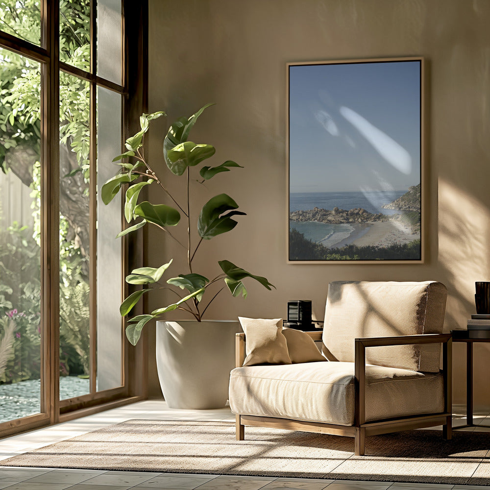 Serene Coastal Bliss | Poster