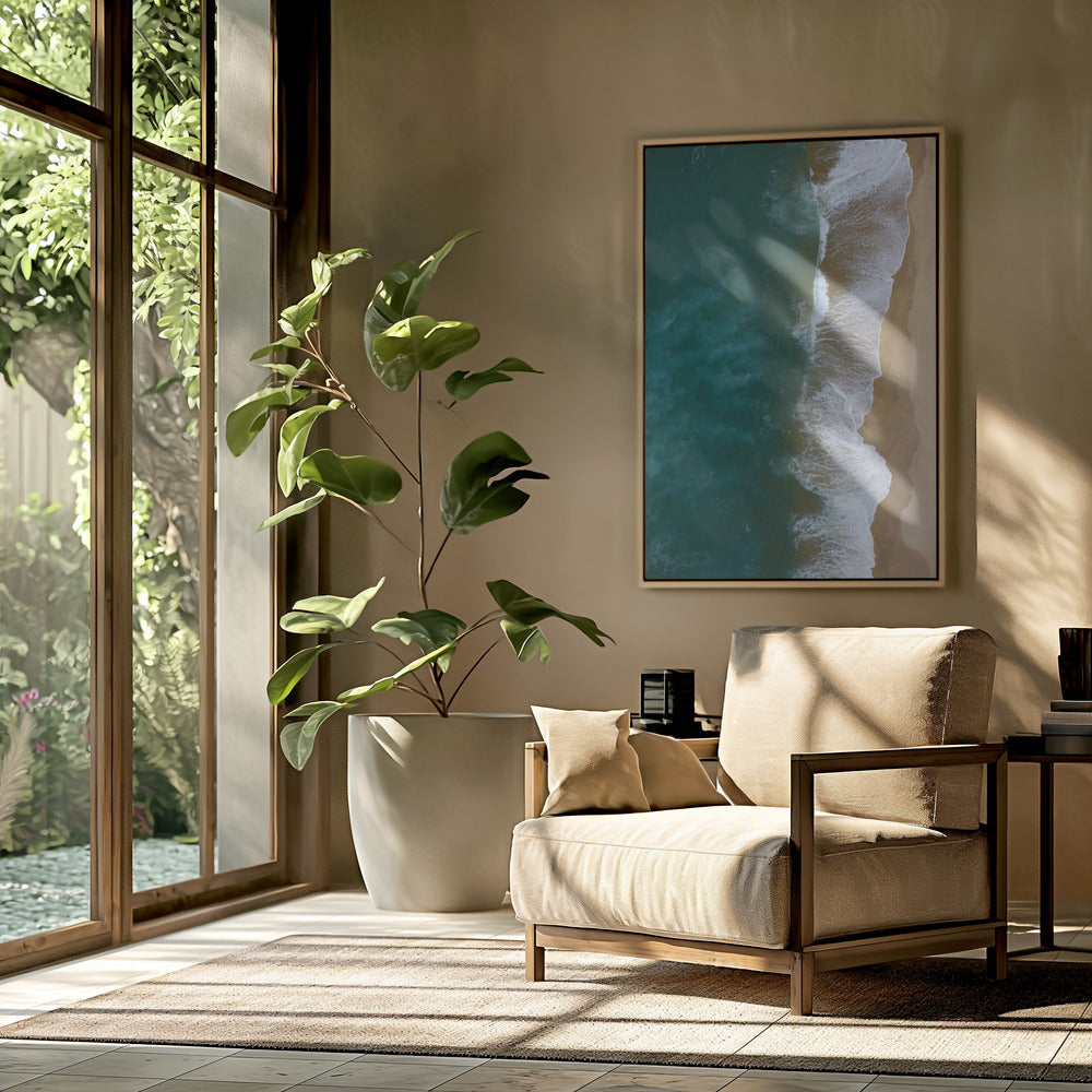 Ocean Waves Or Stormy Skies | Poster