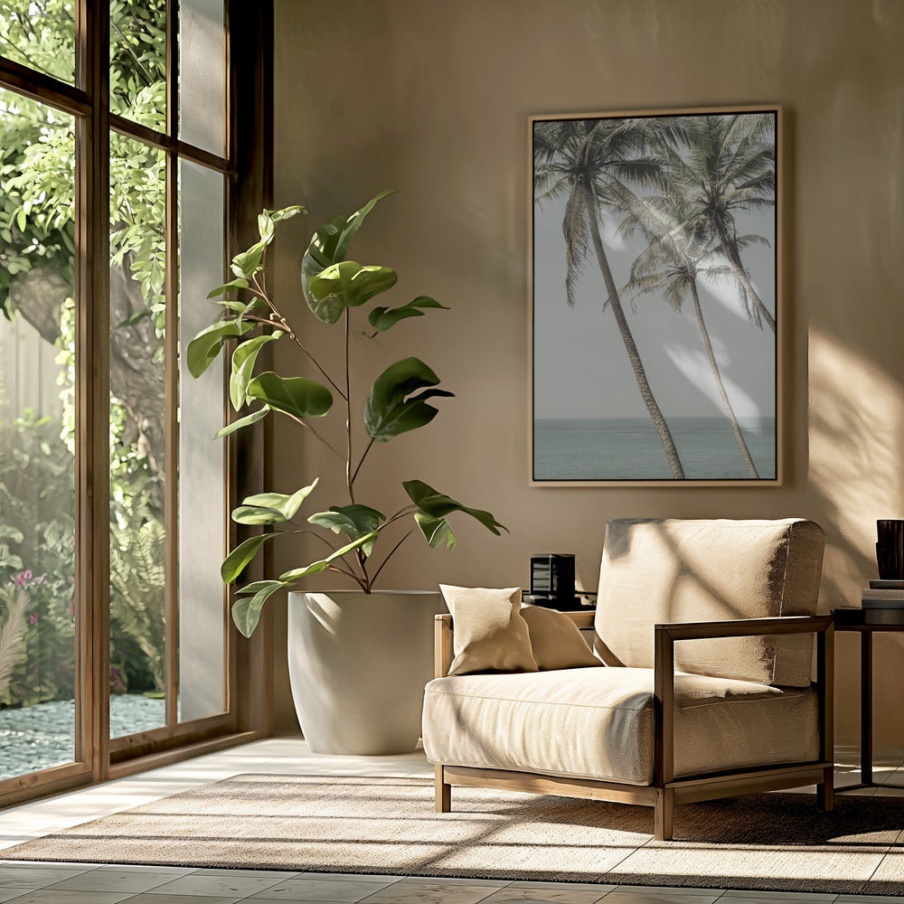 Ocean Breeze Palms | Poster