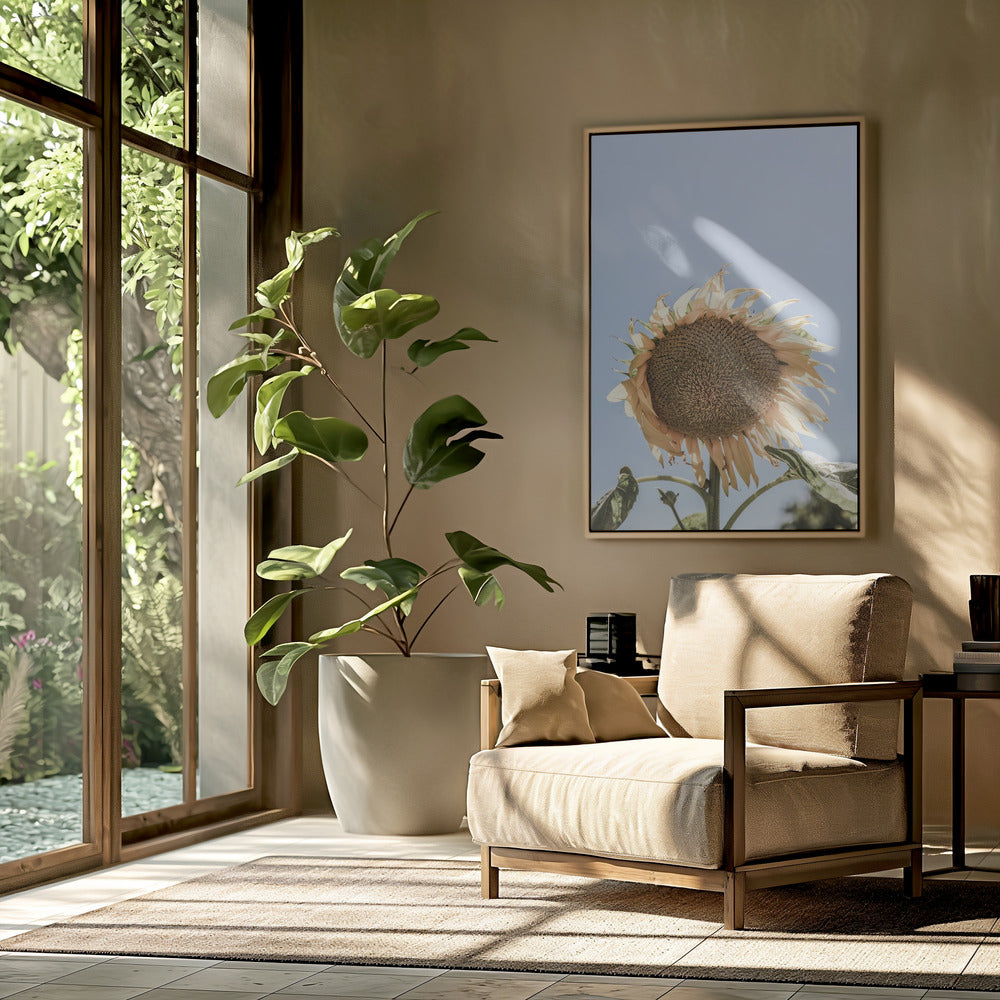 Golden Sunflower Sway | Poster