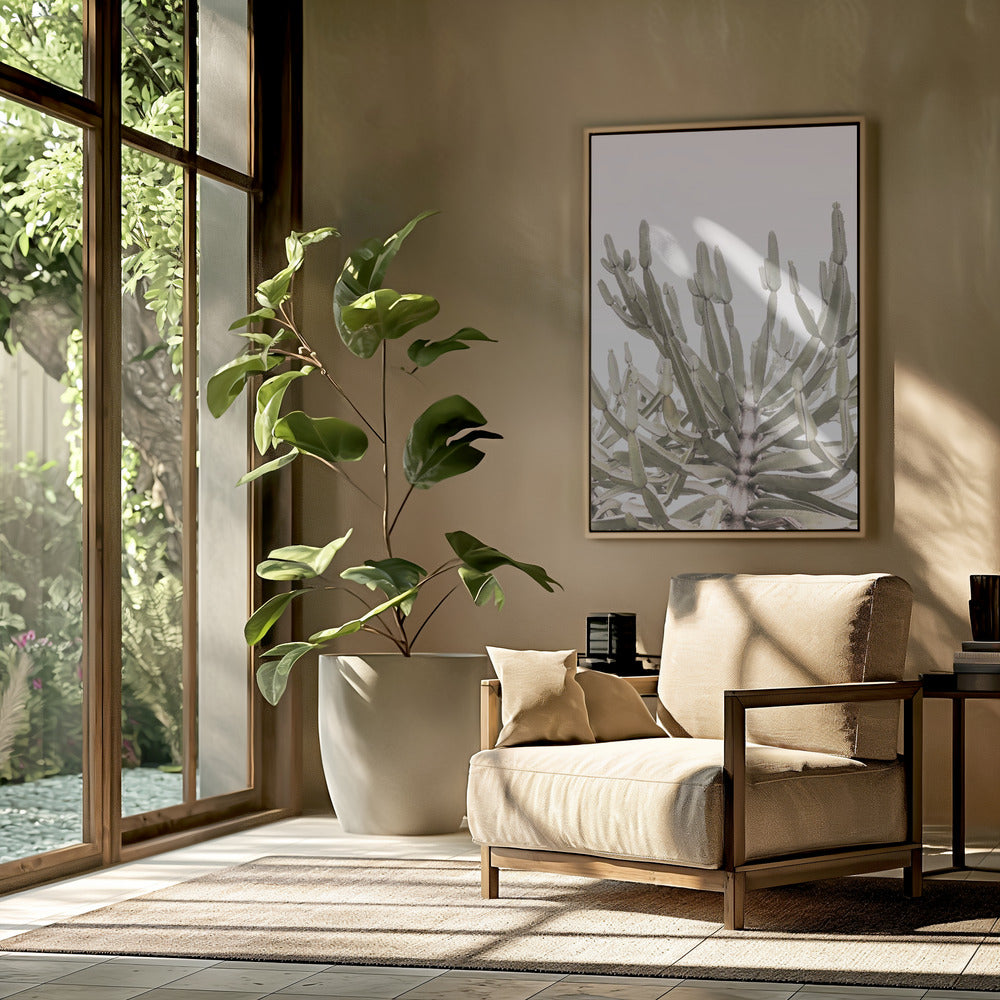 Serene Desert Growth | Poster