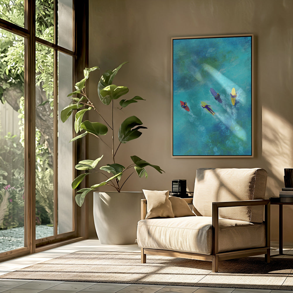 Surfer Dudes | Poster