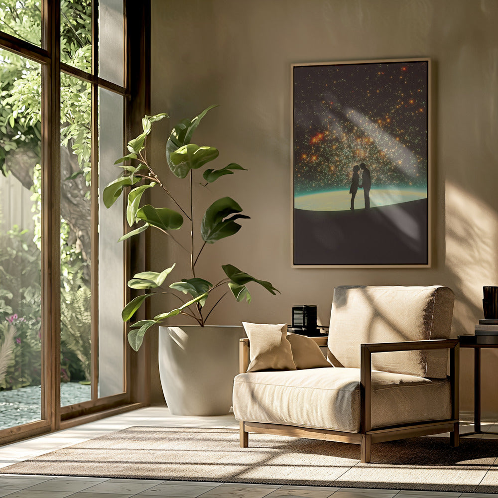 A Cosmic Kiss | Poster