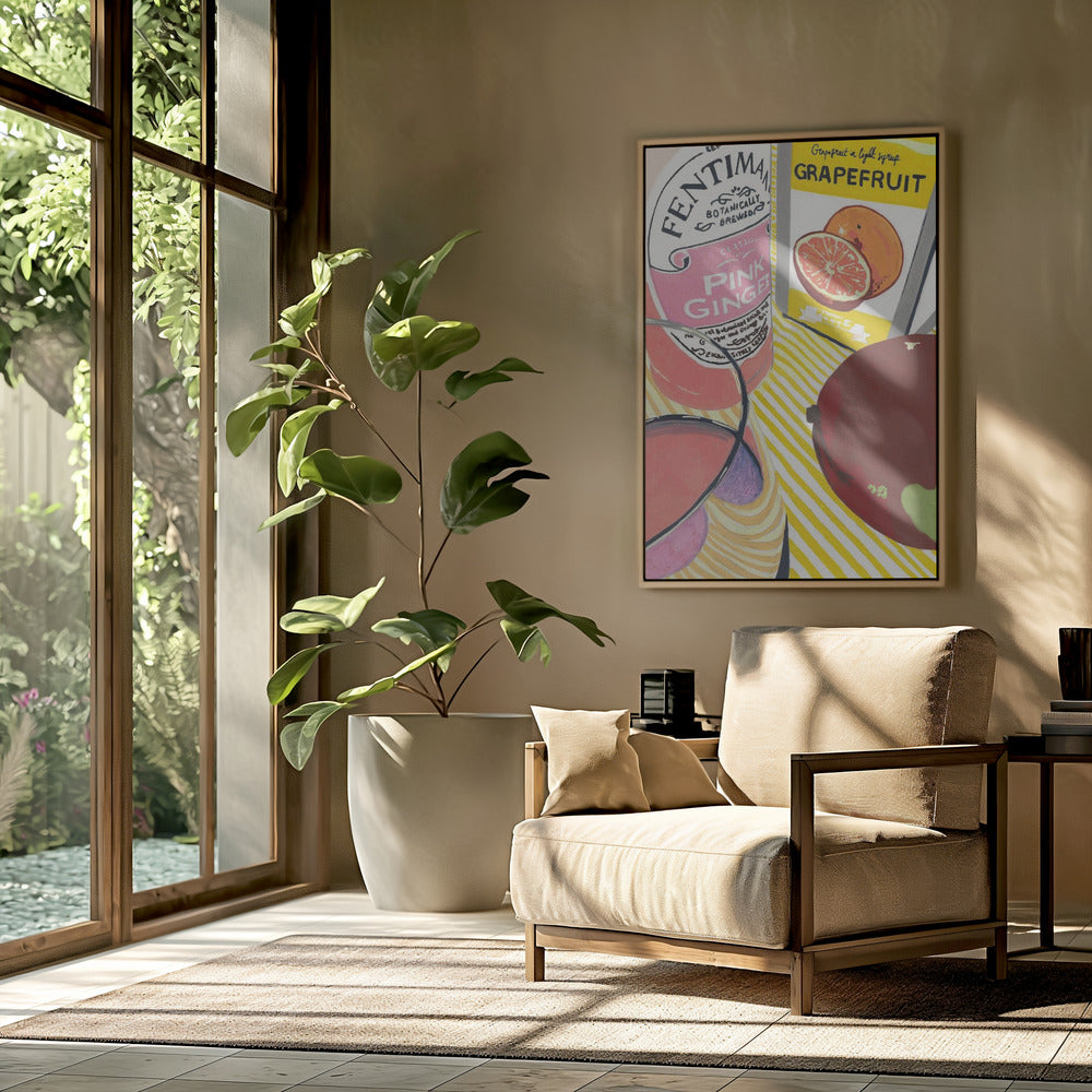 Fentimans Pink Ginger | Poster