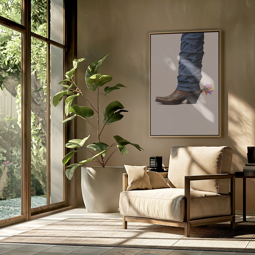 Not Serious Cowboy | Poster