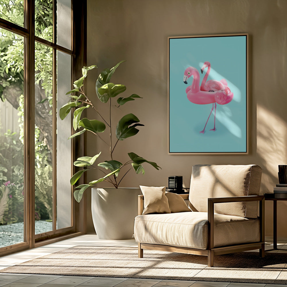 Flamingo on Resort | Poster