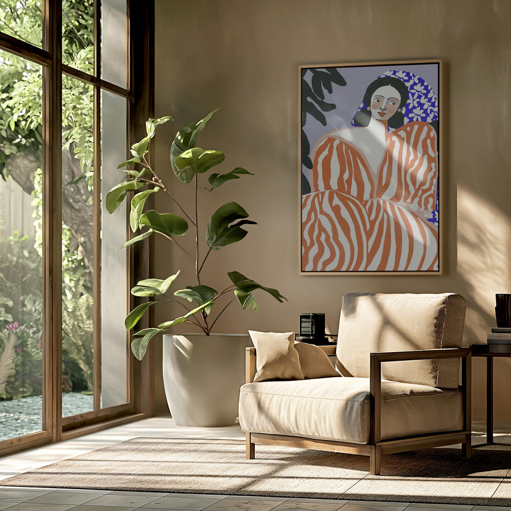 Zebra Elegance | Poster