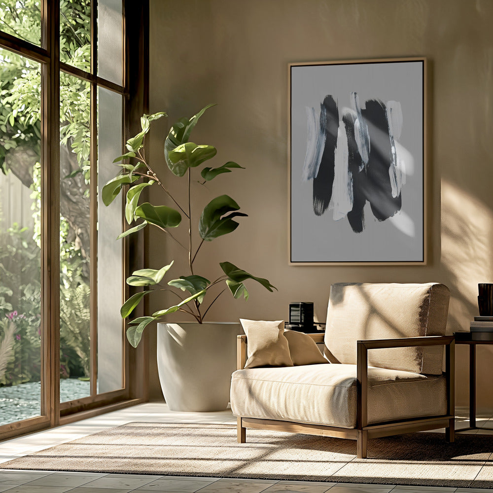 Abstract Brush Strokes 12 300dpi | Poster