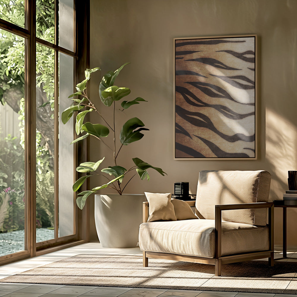 Wild Stripes Flow | Poster