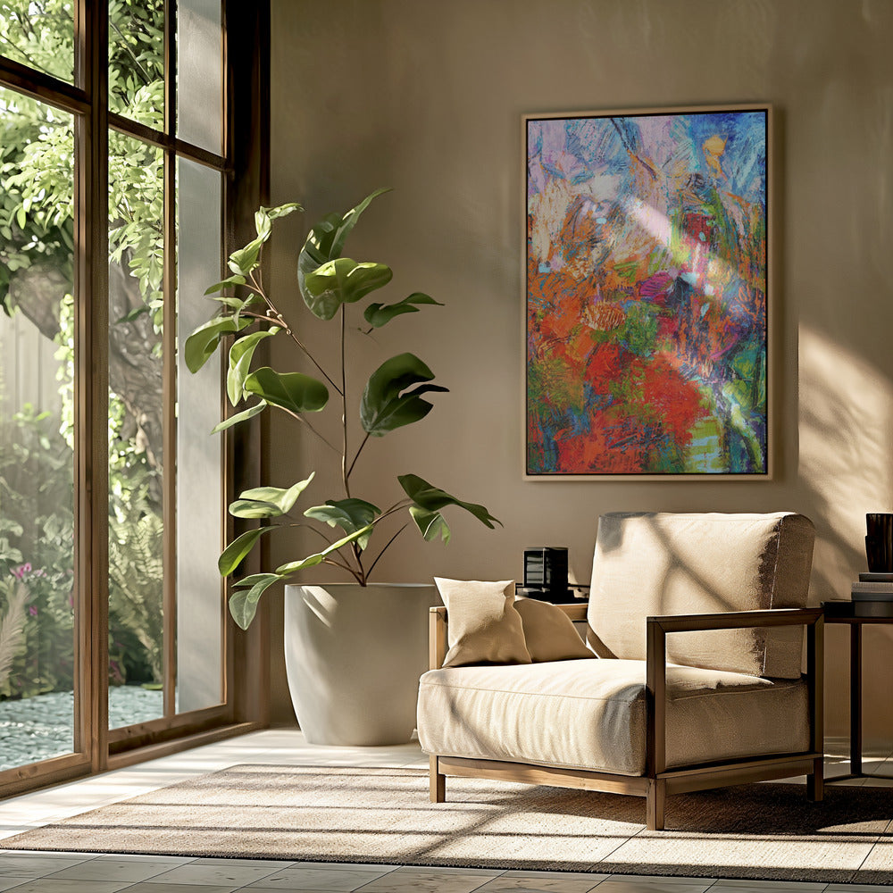 Ethereal Blossom Glow | Poster