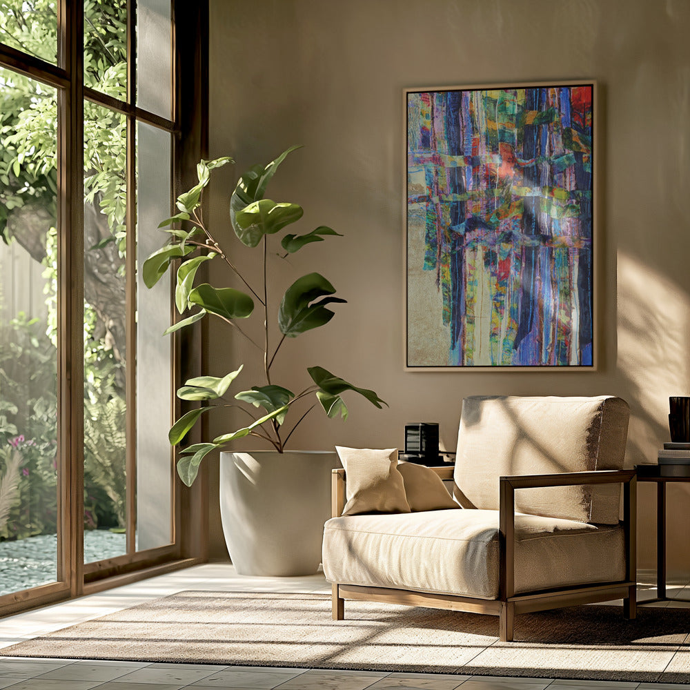 Colorful Cascade | Poster