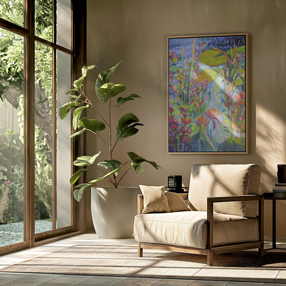 Vibrant Garden Path | Poster