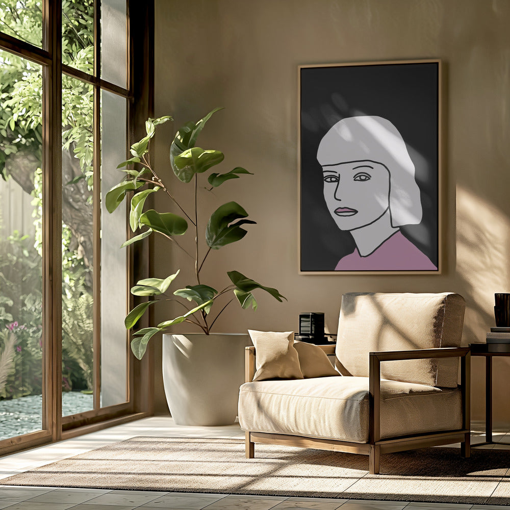 The Look in Pink and Black | Poster