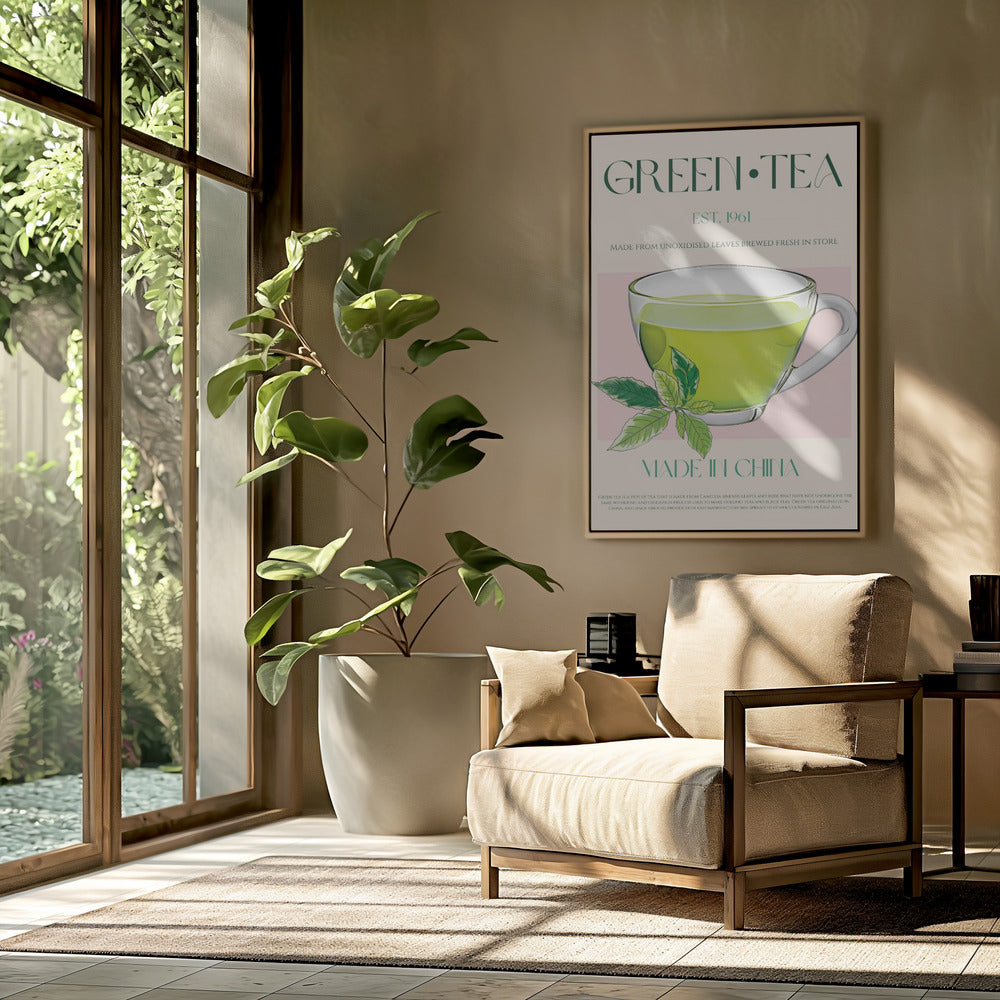 Fresh Green Tea | Poster