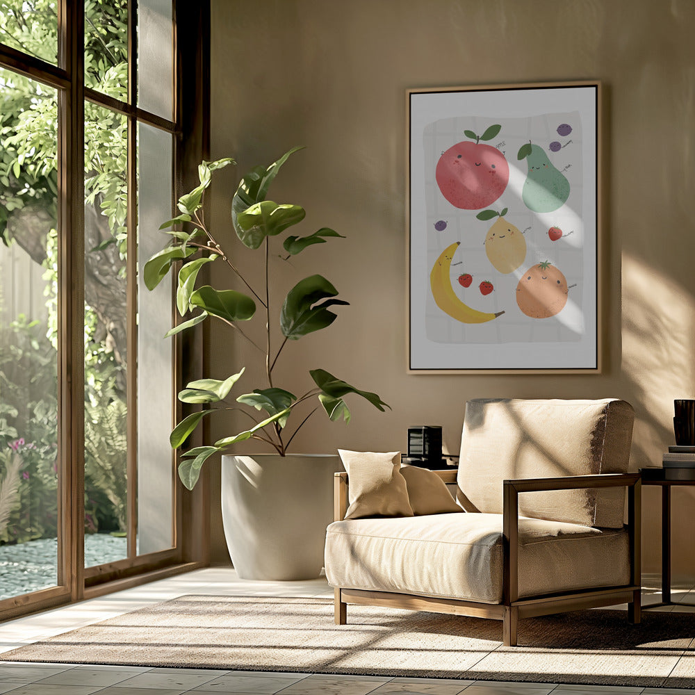 Fruit Kidsposter | Poster