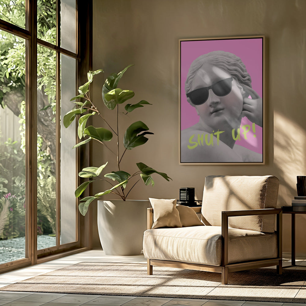 Shutuppinkyellow Ratioiso | Poster